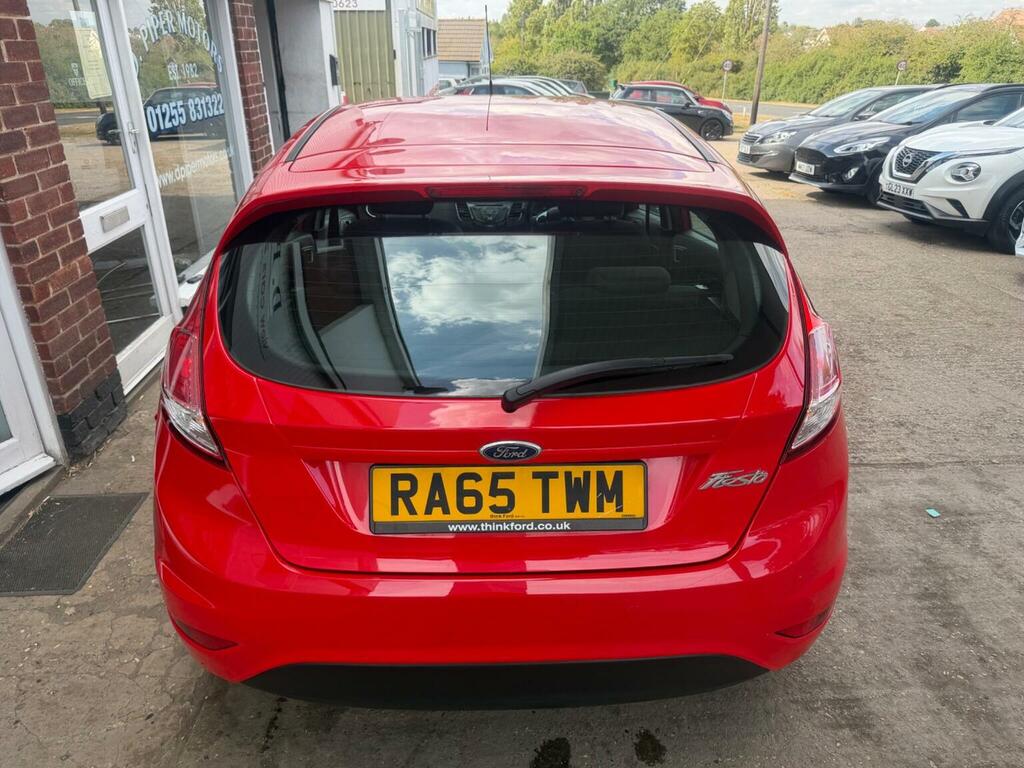 Ford Fiesta Hatchback 1.25 Zetec Euro 6 201665 RA65TWM Red #4