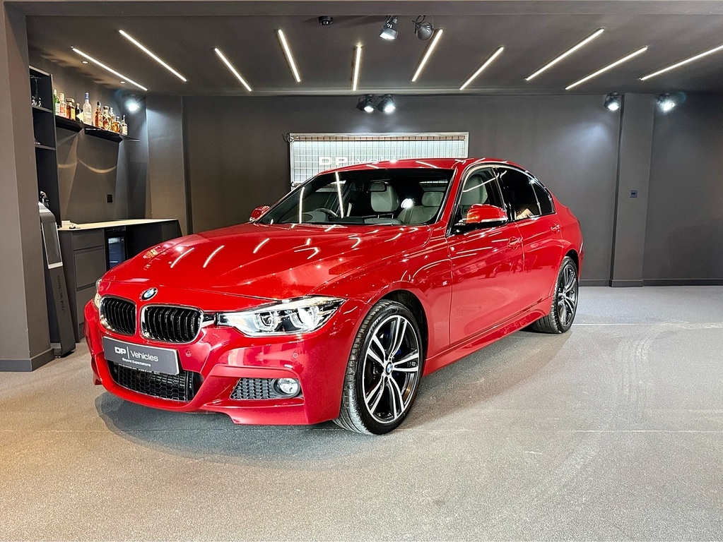 BMW 3 Series 335D M Sport GJ67WFB Red #5
