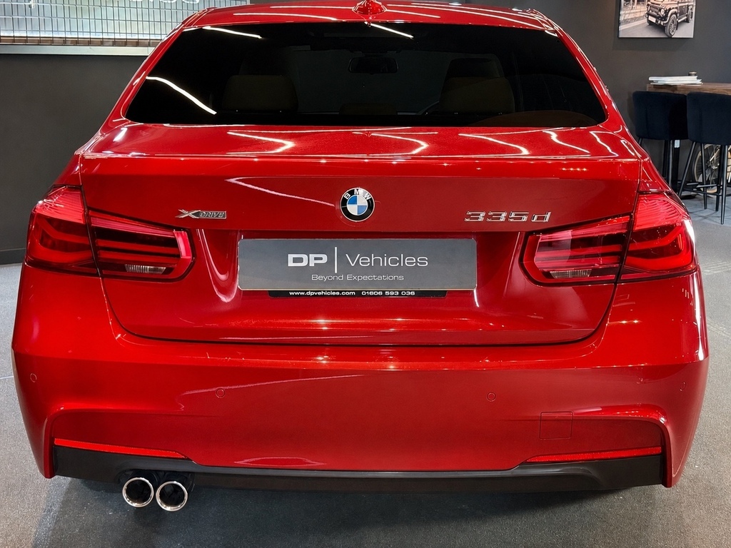 BMW 3 Series 335D M Sport GJ67WFB Red #4