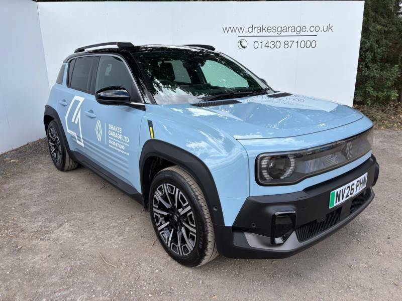 Renault 4 E-Tech 110Kw Iconic 52Kwh Comfort Range - 2026 Blue