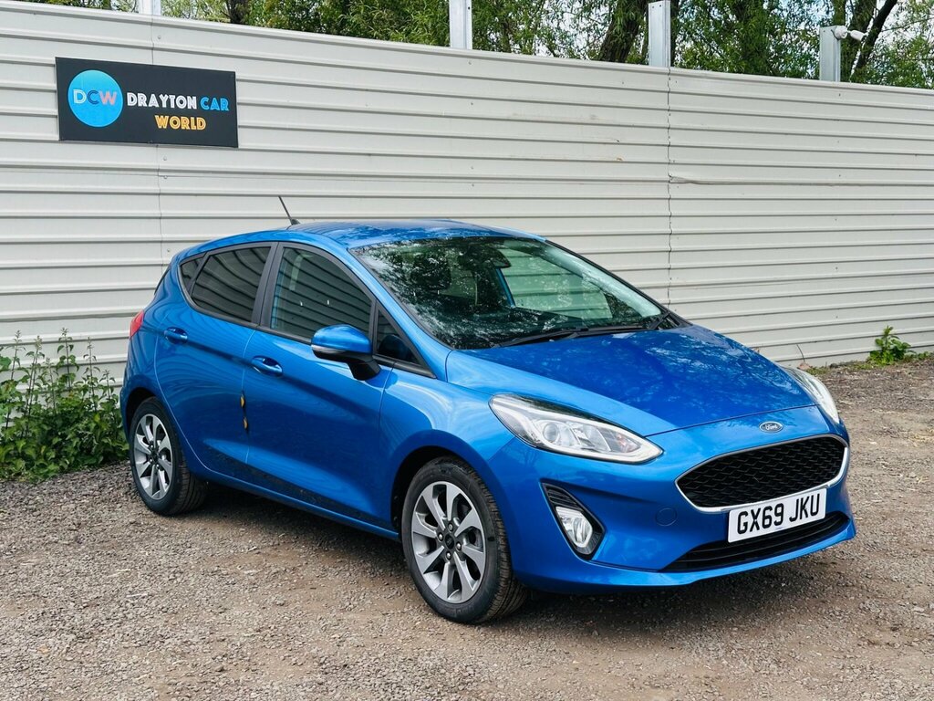 Ford Fiesta 1.0T Ecoboost Trend Euro 6 Ss GX69JKU Blue #3