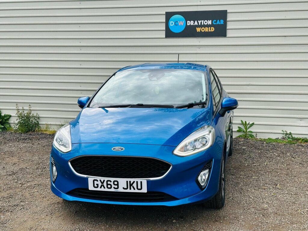 Ford Fiesta 1.0T Ecoboost Trend Euro 6 Ss GX69JKU Blue #6