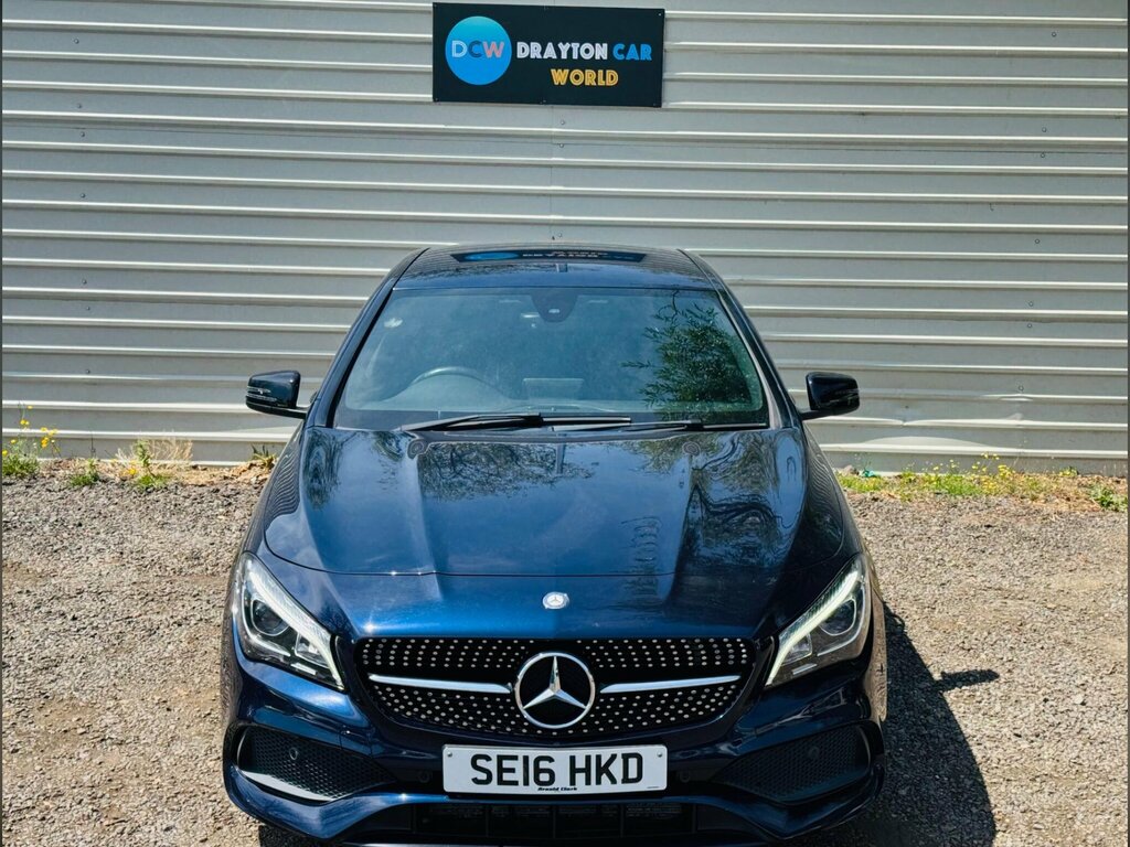 Mercedes-Benz CLA Class 2.1 Cla220d Amg Line Coupe 7G-dct Euro 6 Ss SE16HKD Blue #5