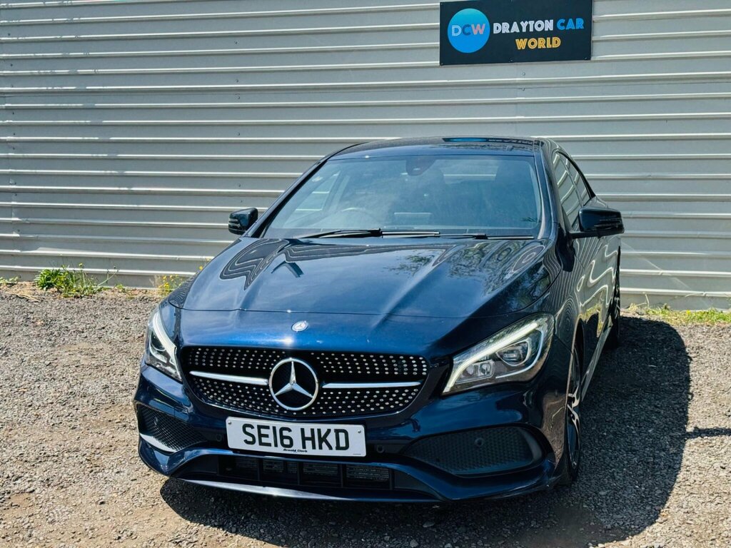 Mercedes-Benz CLA Class 2.1 Cla220d Amg Line Coupe 7G-dct Euro 6 Ss SE16HKD Blue #6