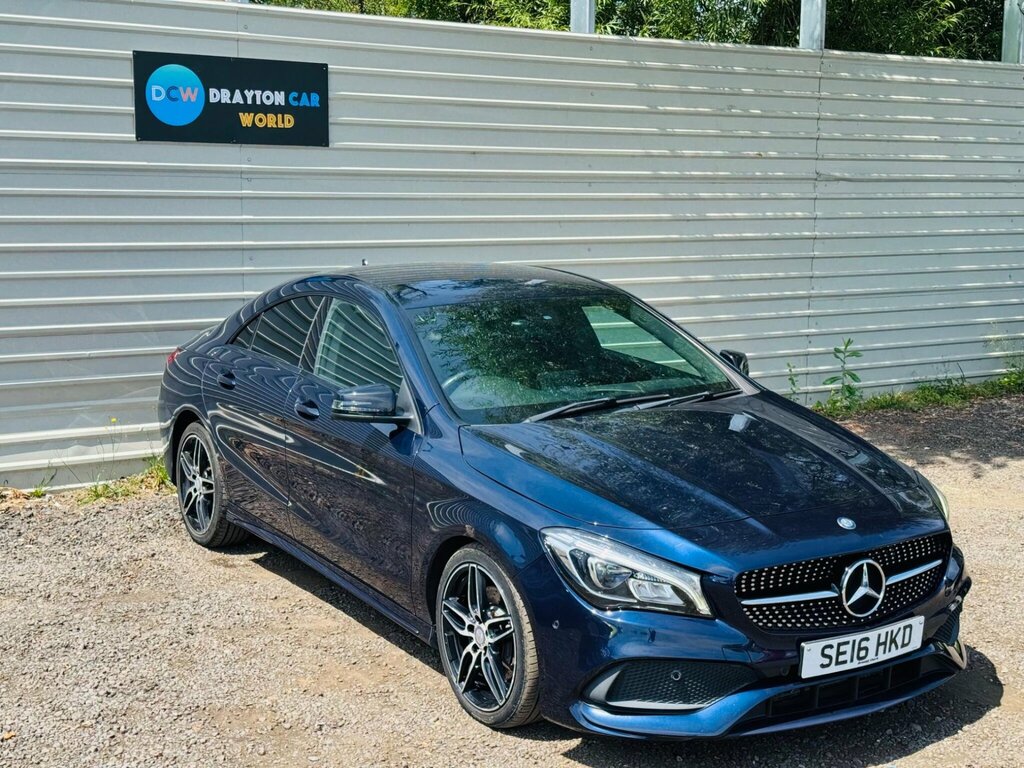 Mercedes-Benz CLA Class 2.1 Cla220d Amg Line Coupe 7G-dct Euro 6 Ss SE16HKD Blue #4