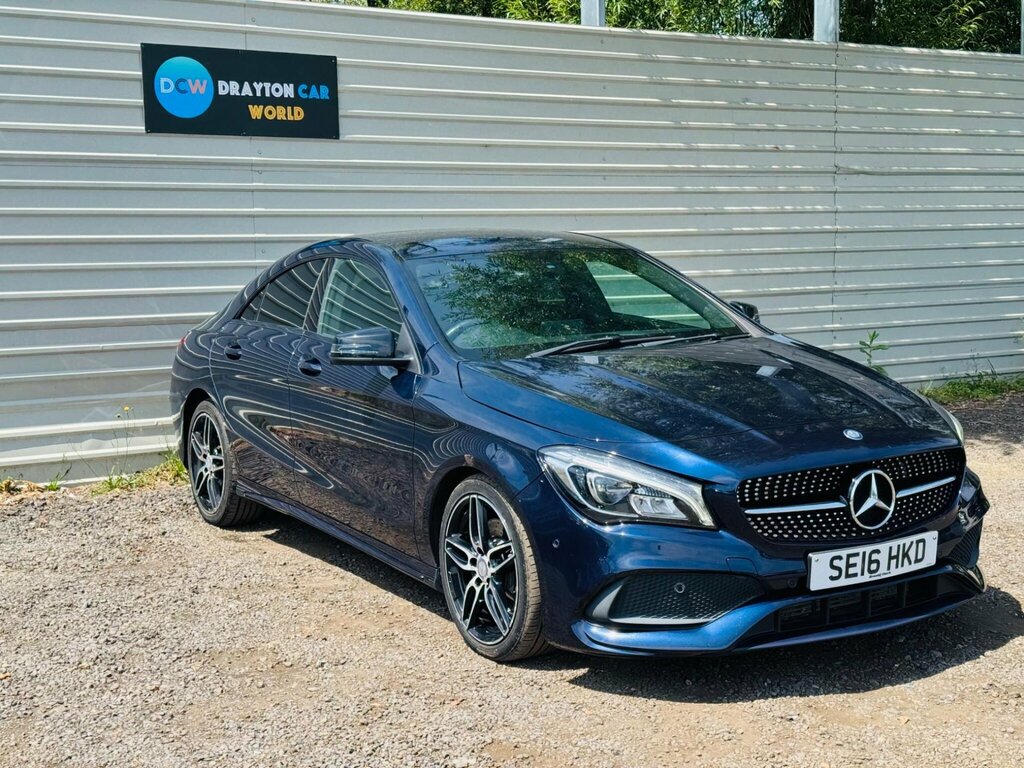 Mercedes-Benz CLA Class 2.1 Cla220d Amg Line Coupe 7G-dct Euro 6 Ss SE16HKD Blue #3