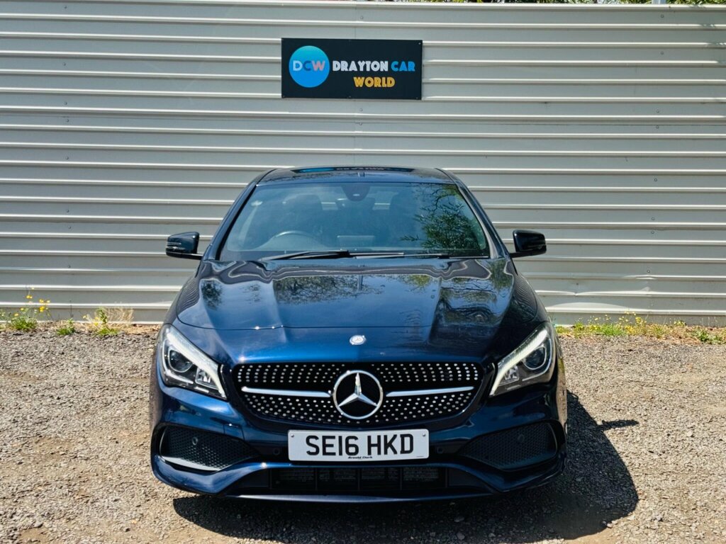 Mercedes-Benz CLA Class 2.1 Cla220d Amg Line Coupe 7G-dct Euro 6 Ss SE16HKD Blue #2