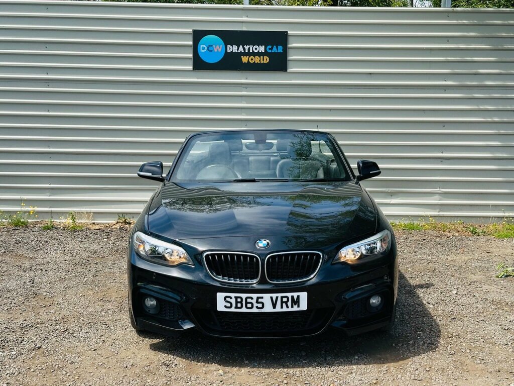 BMW 2 Series 2.0 220I M Sport Euro 6 Ss Black #2