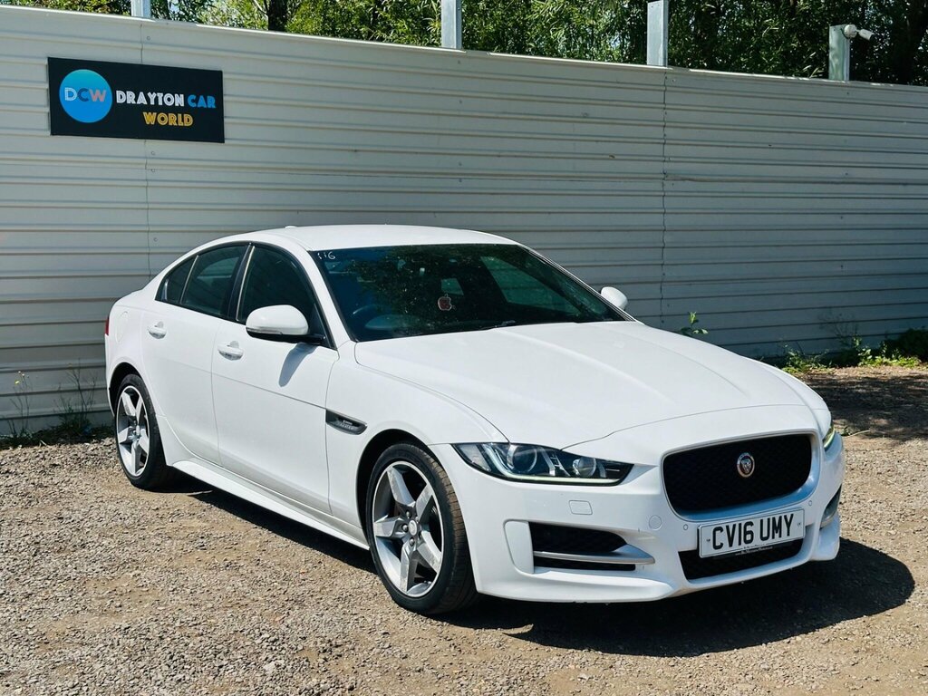 Jaguar XE 2.0D R-sport Euro 6 Ss White #3