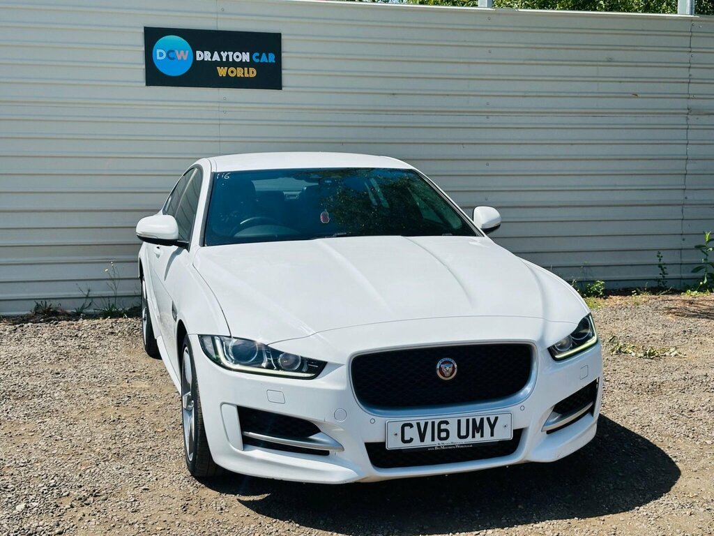Jaguar XE 2.0D R-sport Euro 6 Ss White
