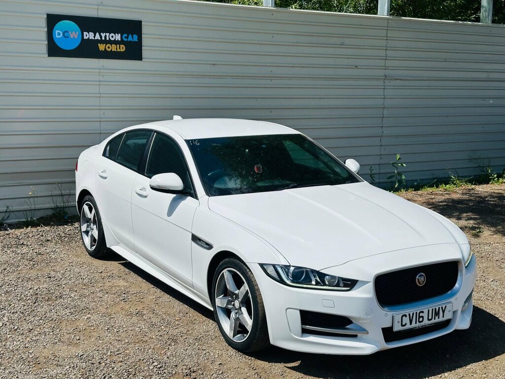 Jaguar XE 2.0D R-sport Euro 6 Ss White #4