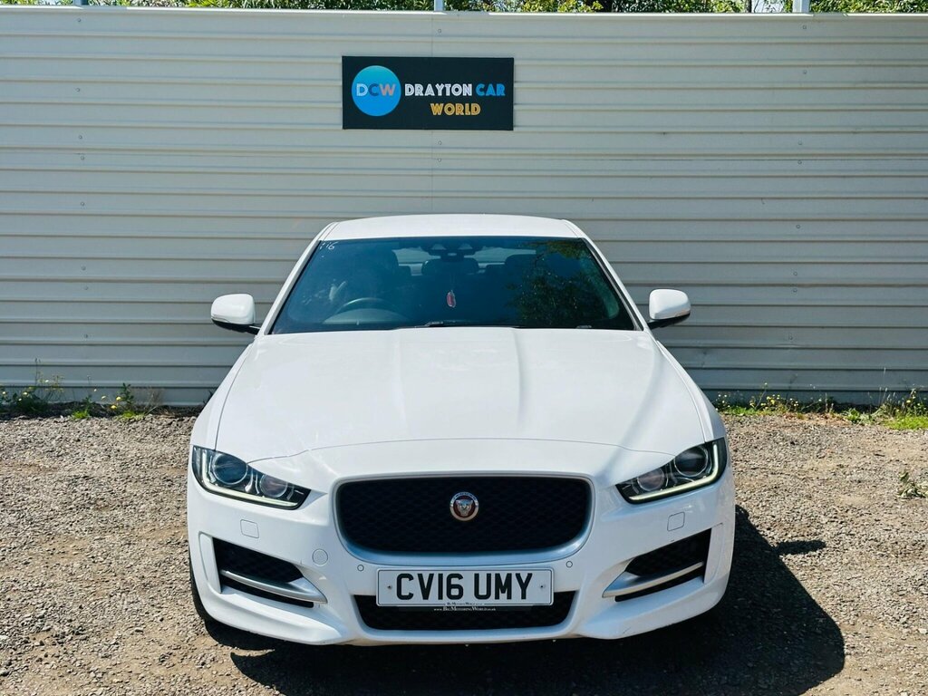 Jaguar XE 2.0D R-sport Euro 6 Ss White #2