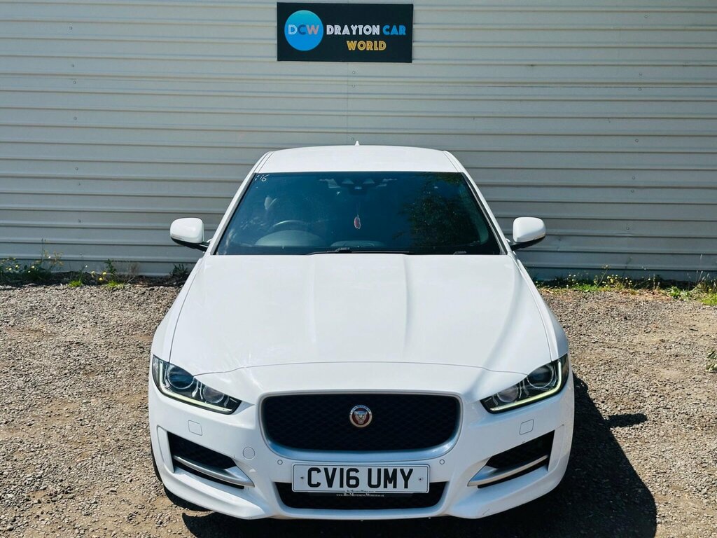 Jaguar XE 2.0D R-sport Euro 6 Ss White #5
