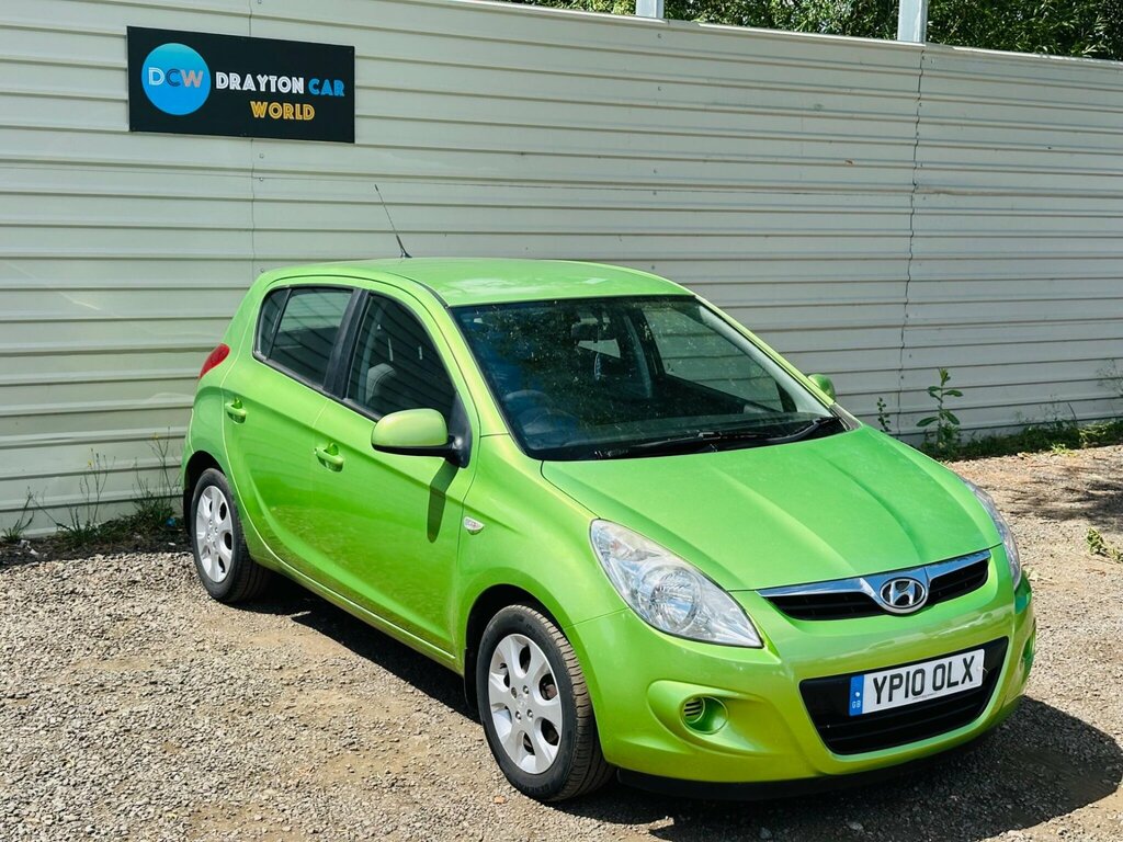 Hyundai I20 1.2 Comfort Euro 4 Green #4