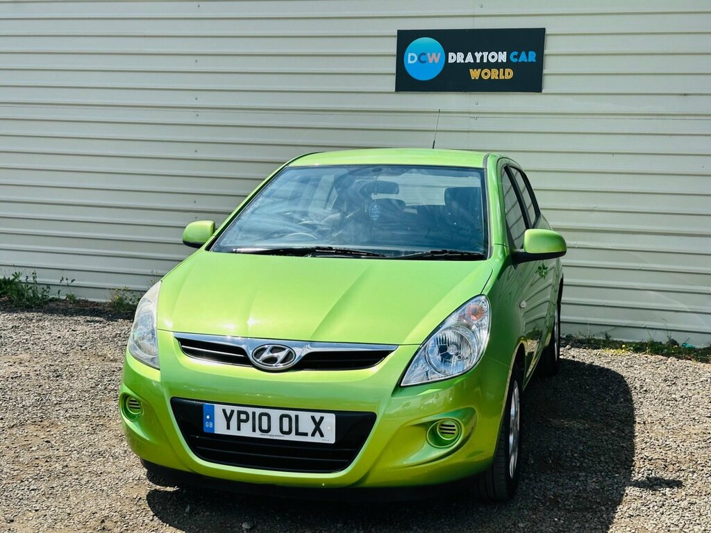 Hyundai I20 1.2 Comfort Euro 4 Green #6