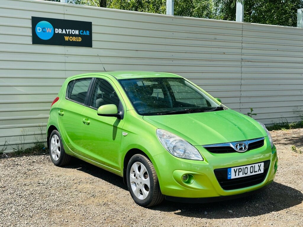Hyundai I20 1.2 Comfort Euro 4 Green #3