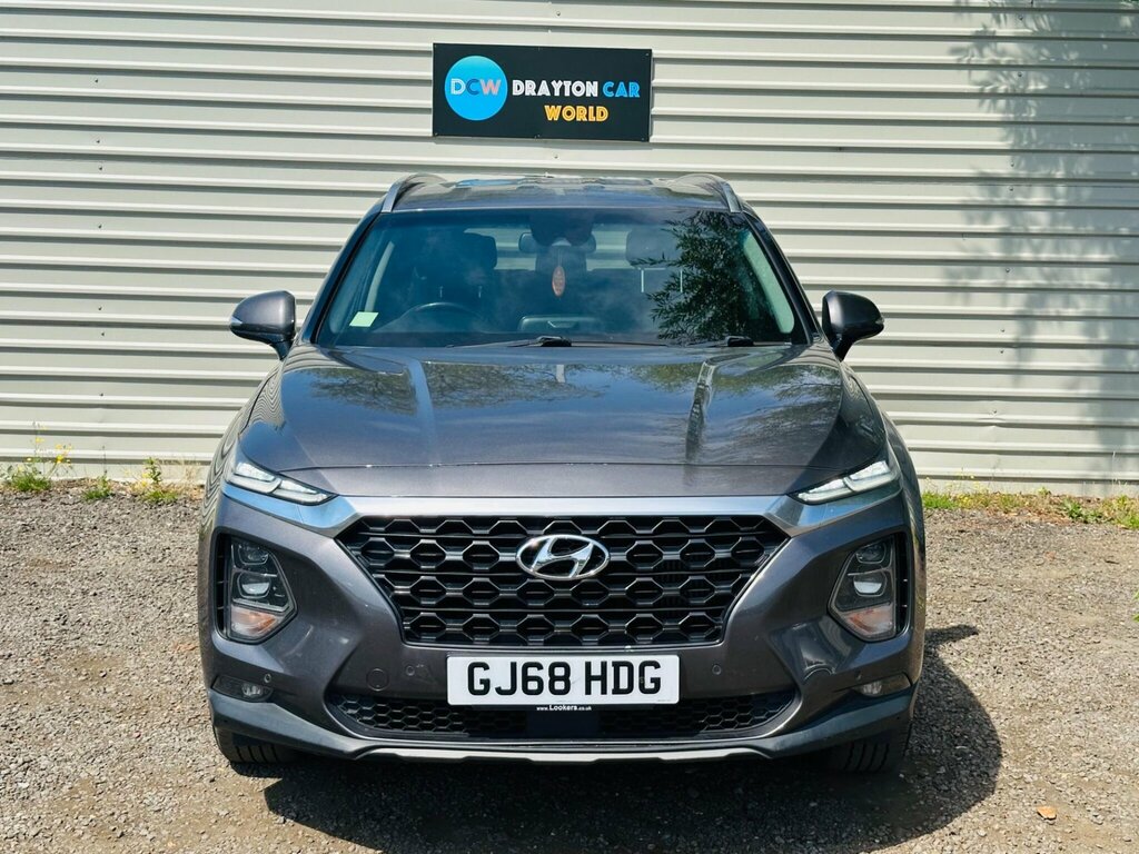 Hyundai Santa Fe 2.2 Crdi Premium 4Wd Euro 6 Ss 7 Seat Grey #2