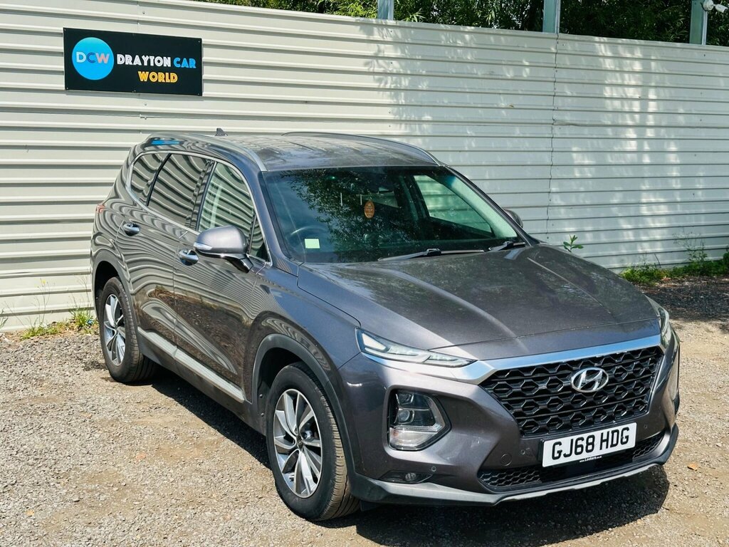 Hyundai Santa Fe 2.2 Crdi Premium 4Wd Euro 6 Ss 7 Seat Grey #4