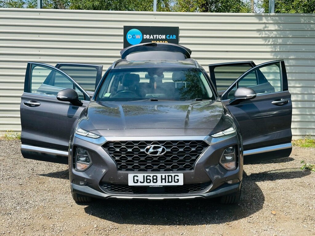 Hyundai Santa Fe 2.2 Crdi Premium Se Suv 4Wd Euro 6 Black #9