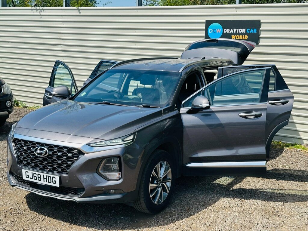 Hyundai Santa Fe 2.2 Crdi Premium Se Suv 4Wd Euro 6 Black #14