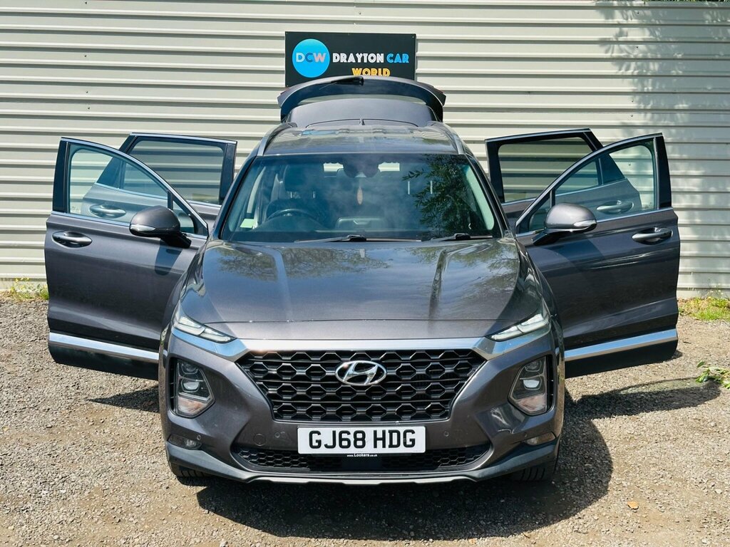 Hyundai Santa Fe 2.2 Crdi Premium Se Suv 4Wd Euro 6 Black #12