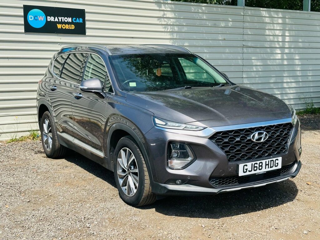 Hyundai Santa Fe 2.2 Crdi Premium 4Wd Euro 6 Ss 7 Seat Grey #3