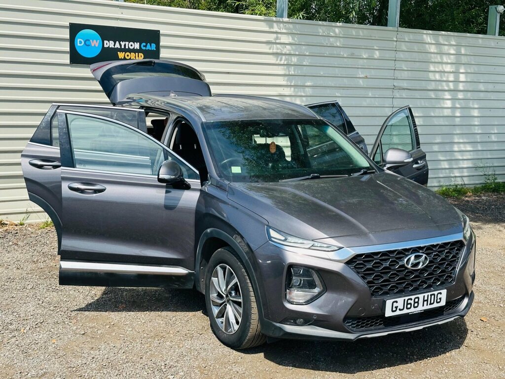 Hyundai Santa Fe 2.2 Crdi Premium Se Suv 4Wd Euro 6 Black #11