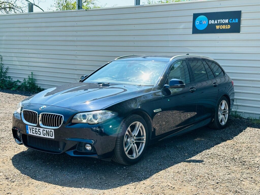 BMW 5 Series 2.0 520D M Sport Touring Euro 6 Ss Black #6
