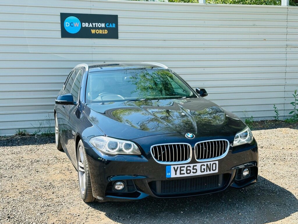 BMW 5 Series 2.0 520D M Sport Touring Euro 6 Ss Black
