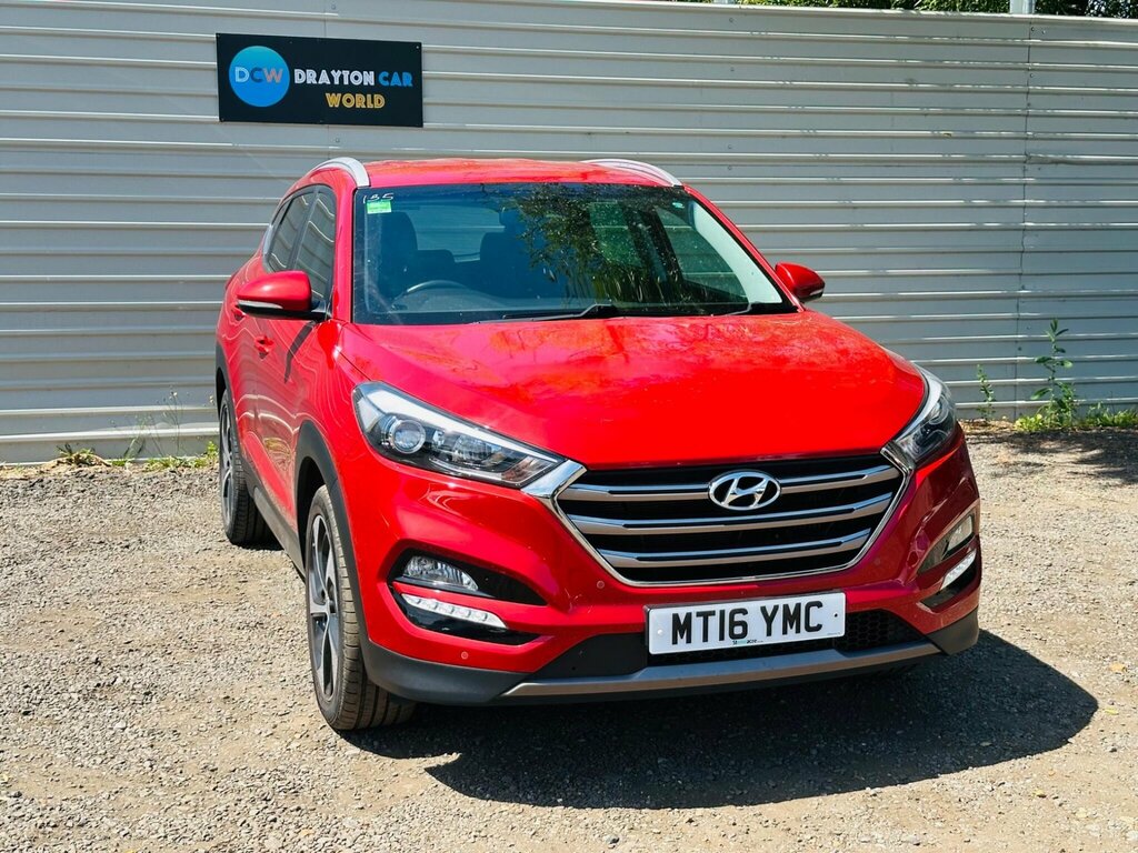 Hyundai Tucson 2.0 Crdi Premium 4Wd Euro 6 Red