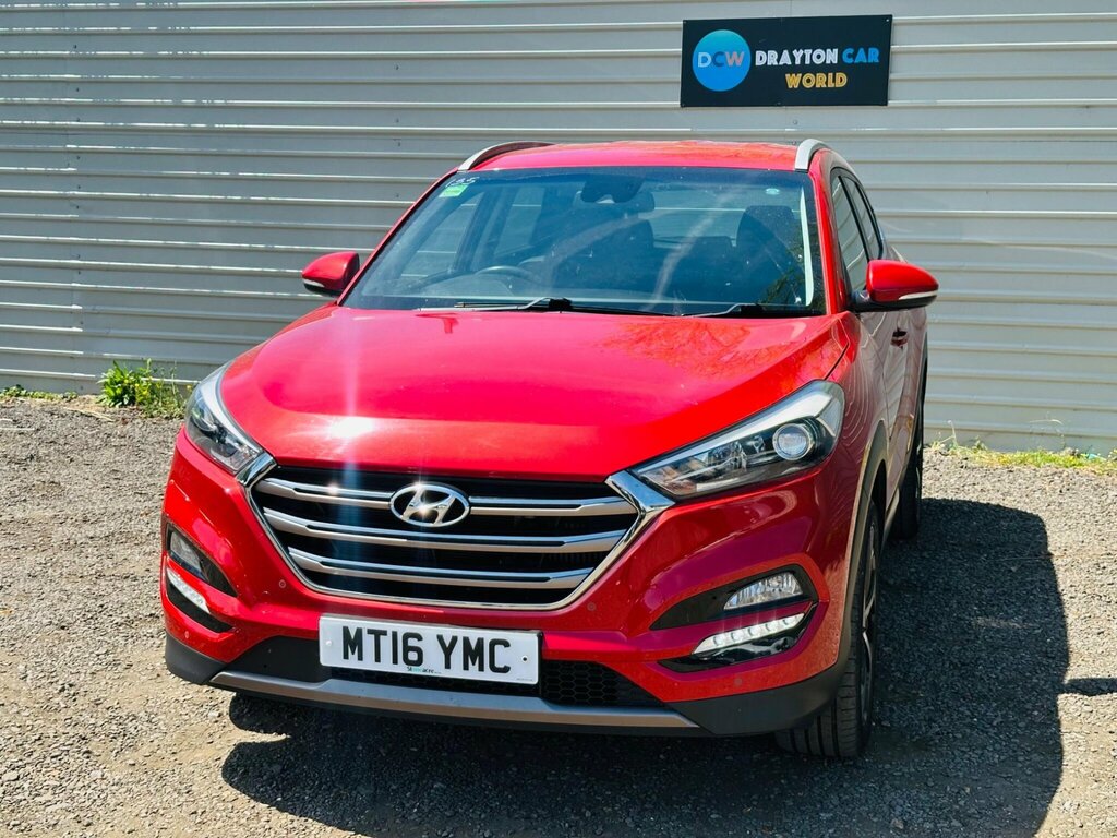 Hyundai Tucson 2.0 Crdi Premium 4Wd Euro 6 Red #6