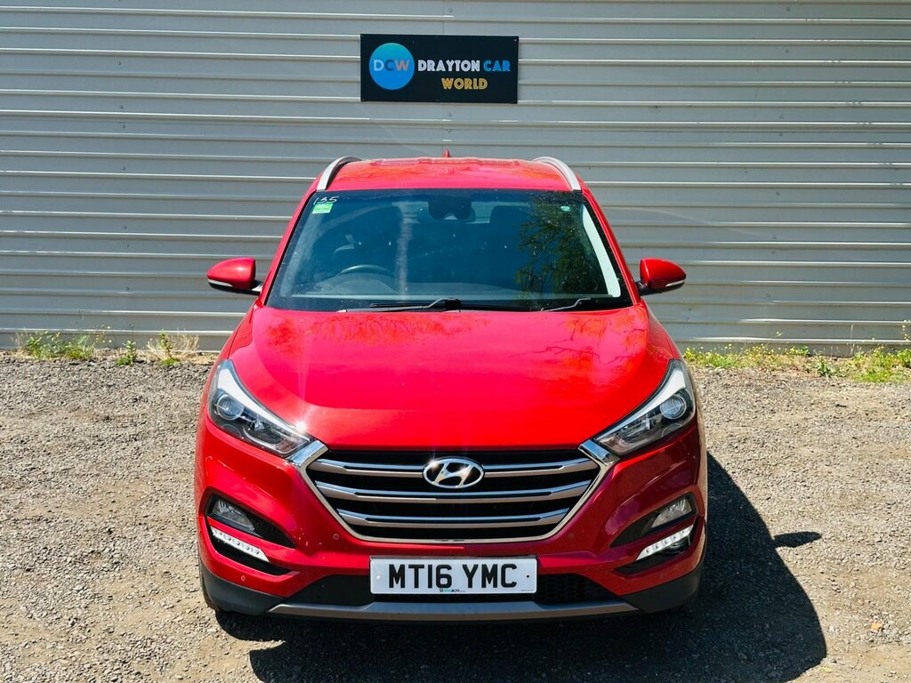 Hyundai Tucson 2.0 Crdi Premium 4Wd Euro 6 Red #5