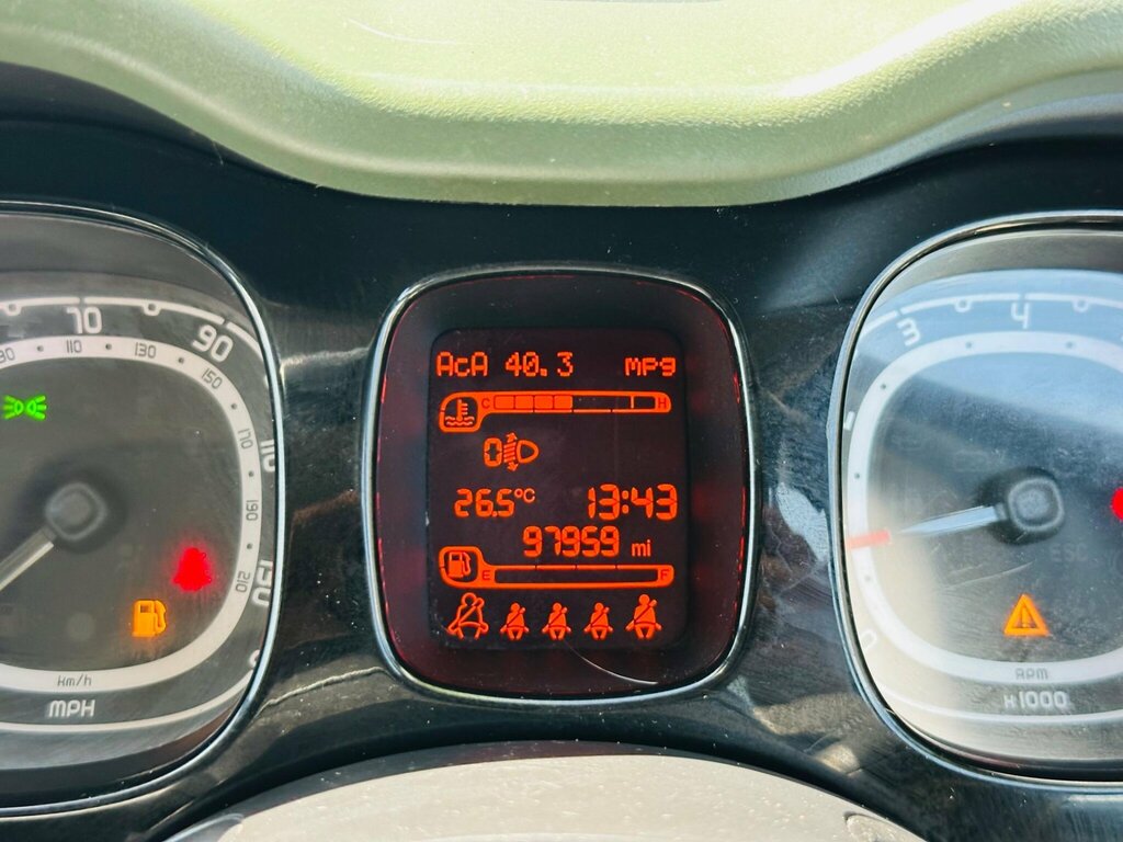 Fiat Panda 0.9 Twinair 4X4 Hatchback Euro 6 White #46