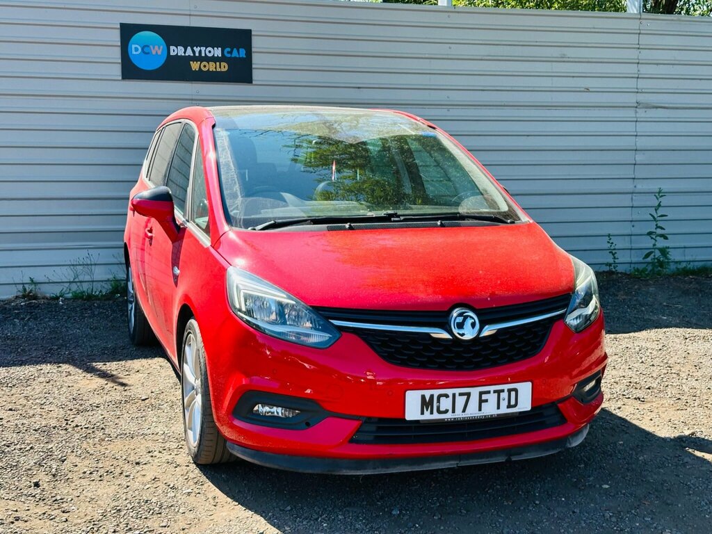 Vauxhall Zafira Tourer 1.4I Turbo Elite Nav Euro 6 Red