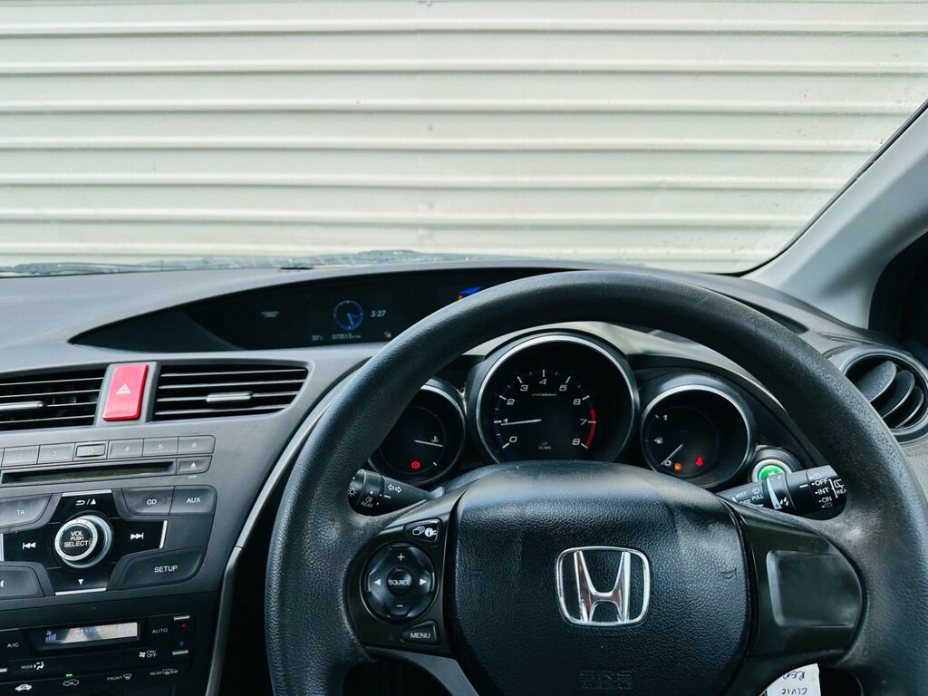 Honda Civic Hatchback White #44