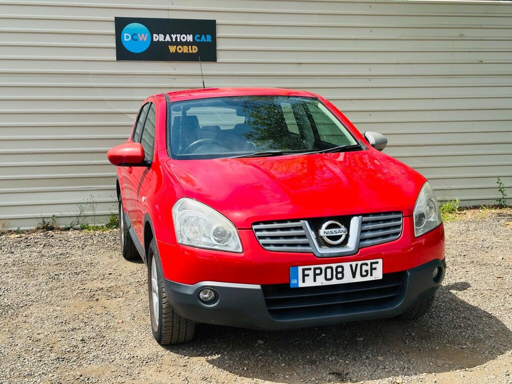 Nissan Qashqai 1.6 Acenta 2Wd Red