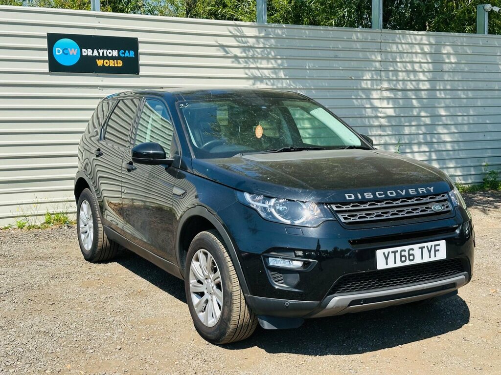 Land Rover Discovery Sport 2.0 Td4 Se Tech 4Wd Euro 6 Ss YT66TYF Black #3