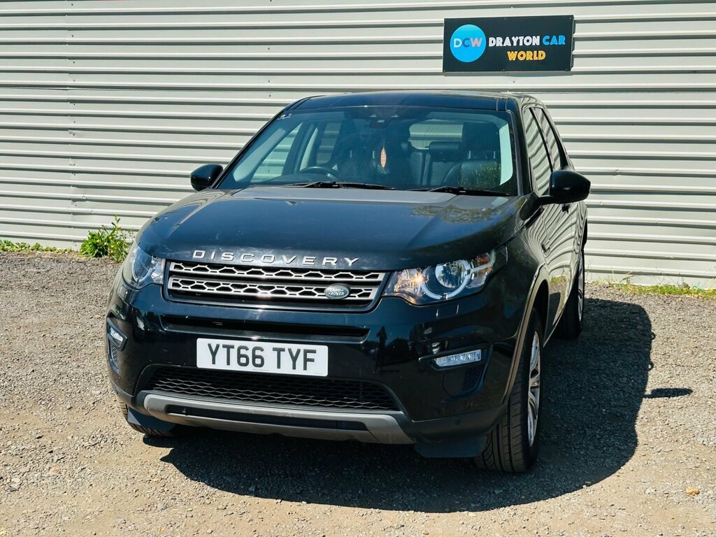 Land Rover Discovery Sport 2.0 Td4 Se Tech 4Wd Euro 6 Ss YT66TYF Black #6
