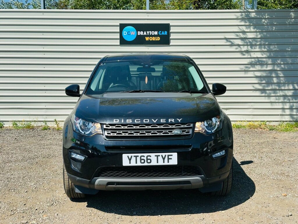 Land Rover Discovery Sport 2.0 Td4 Se Tech 4Wd Euro 6 Ss YT66TYF Black #2