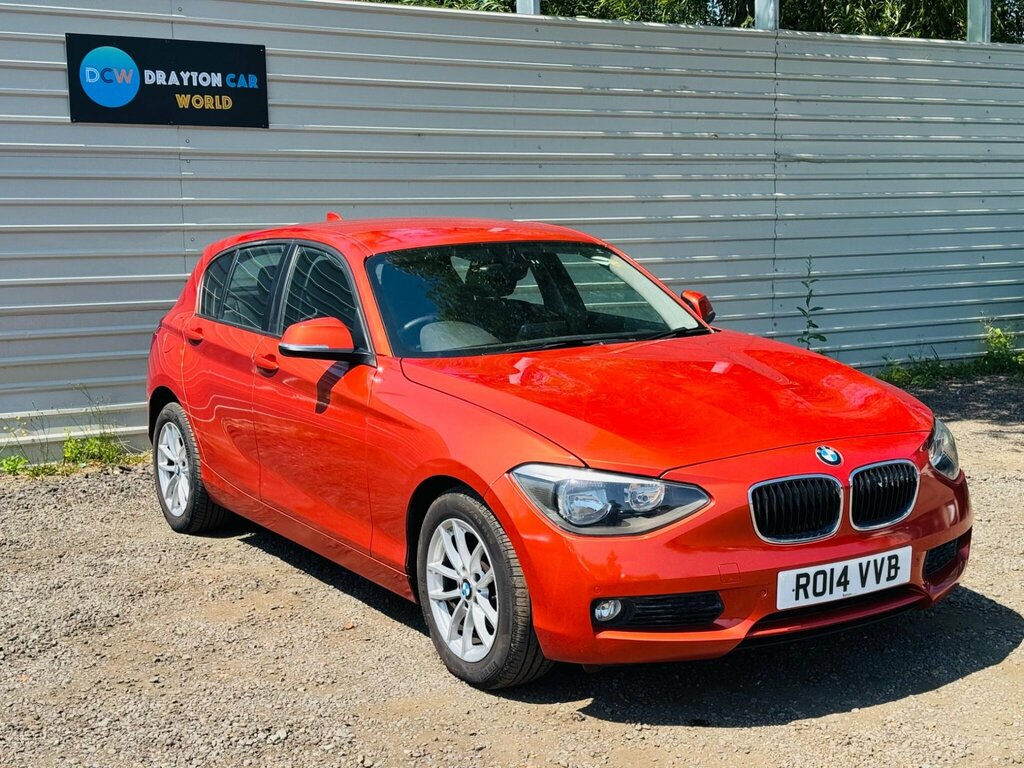 BMW 1 Series Hatchback 120D Blue #3