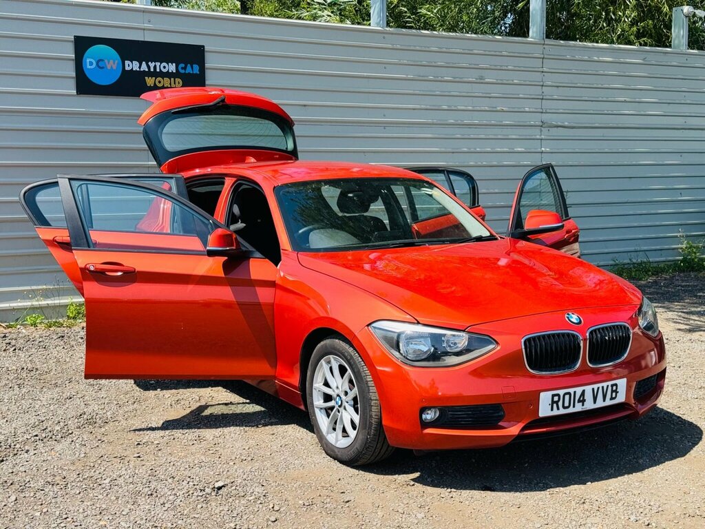 BMW 1 Series Hatchback 120D Blue #9