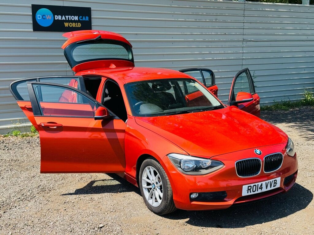 BMW 1 Series Hatchback 120D Blue #10