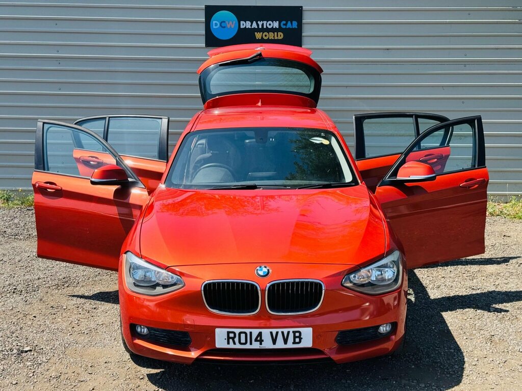 BMW 1 Series Hatchback 120D Blue #11