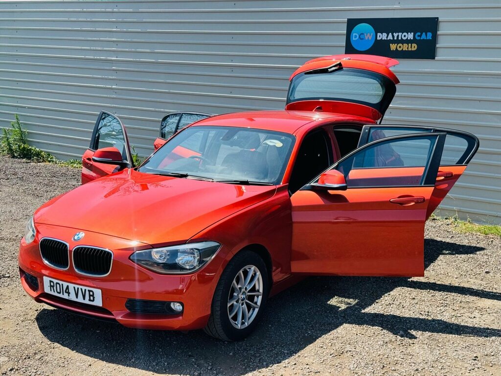BMW 1 Series Hatchback 120D Blue #13