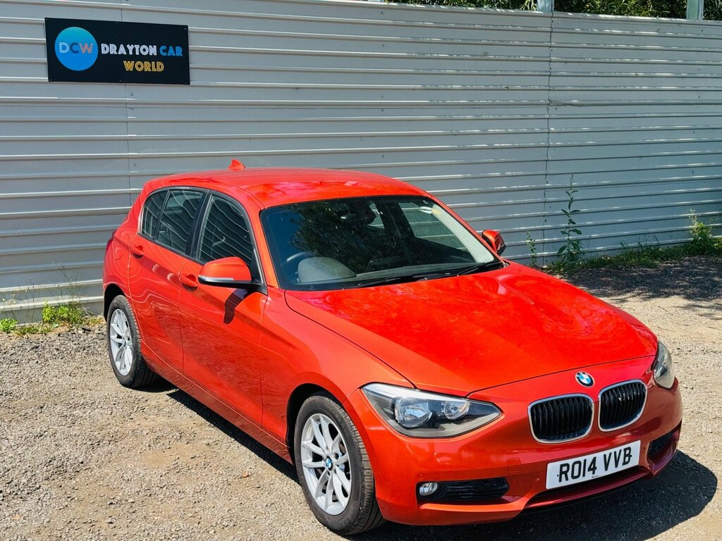 BMW 1 Series Hatchback 120D Blue #4