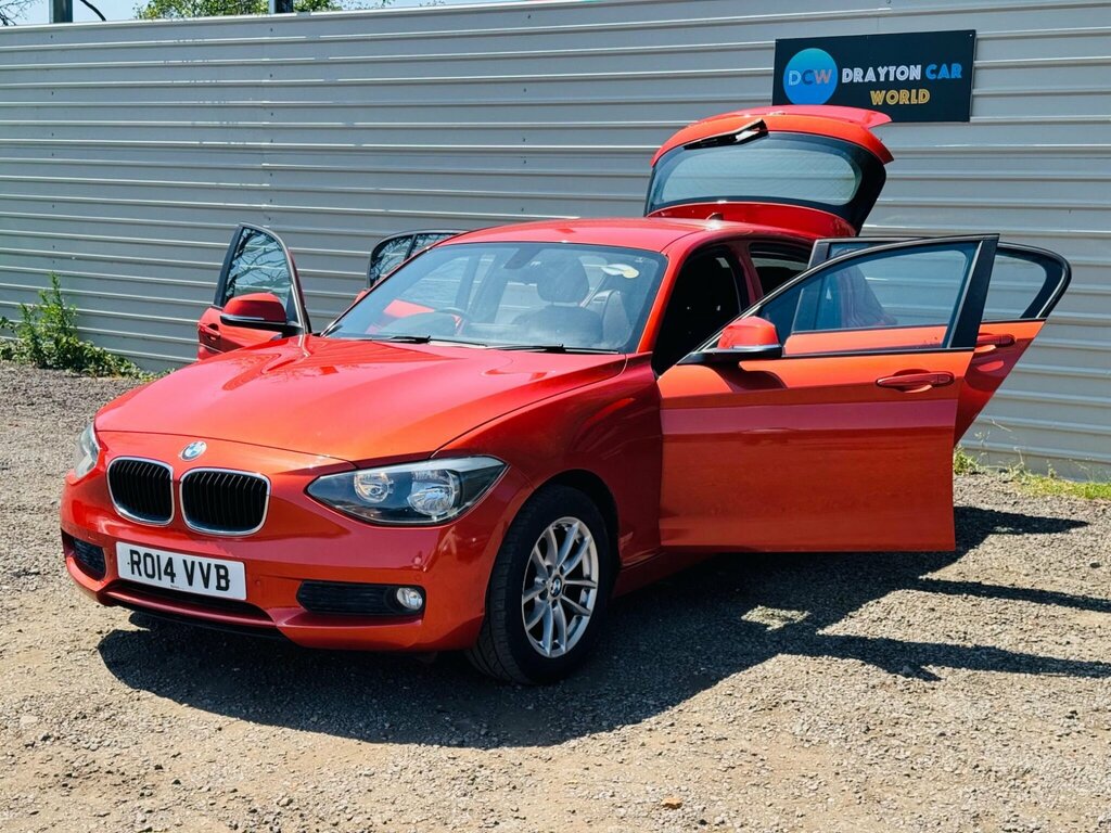 BMW 1 Series Hatchback 120D Blue #12