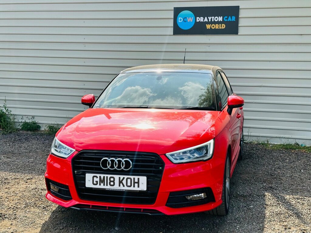 Audi A1 1.4 Tfsi Black Edition Sportback S Tronic Euro 6 GM18KOH Red #6