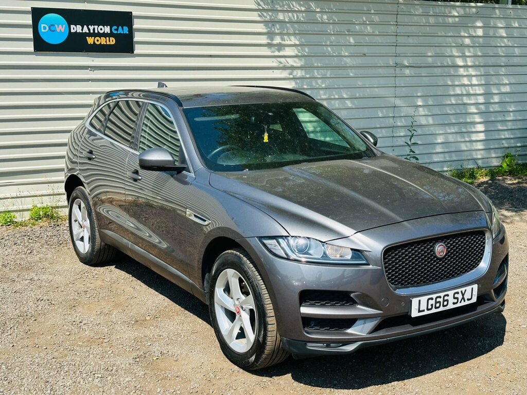 Jaguar F-Pace 2.0 D180 Prestige Awd Euro 6 Ss Grey #4