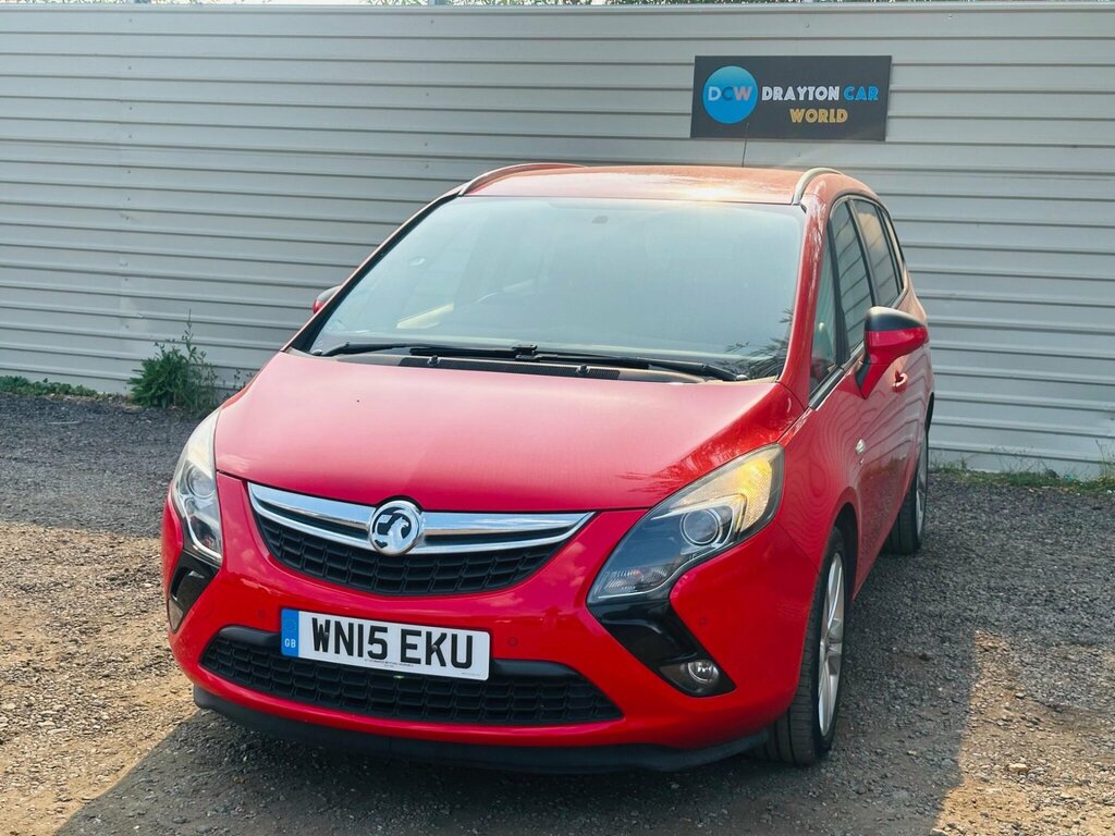 Vauxhall Zafira Tourer 1.4I Turbo Sri Euro 6 Red #6