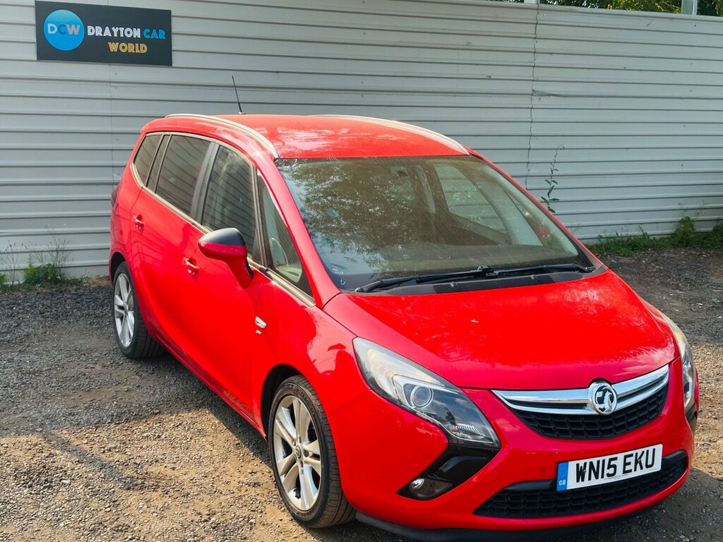 Vauxhall Zafira Tourer 1.4I Turbo Sri Euro 6 Red #4